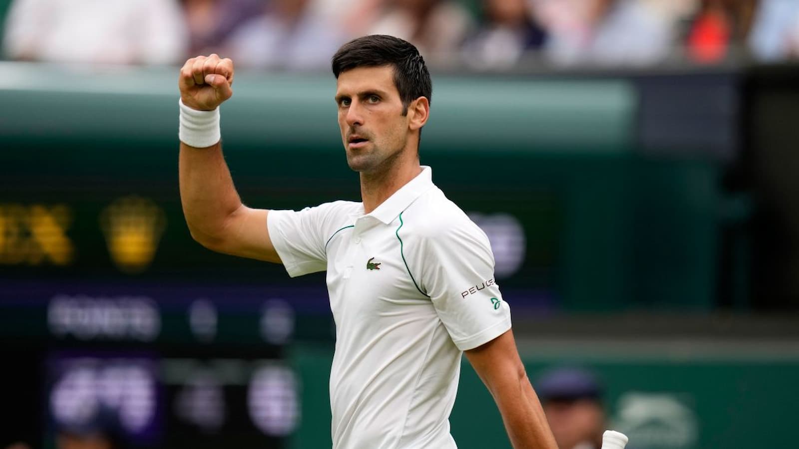 “This lovely lady made my day” Novak Djokovic thanks fans for their support after his 1st Round win at the Wimbledon 2021