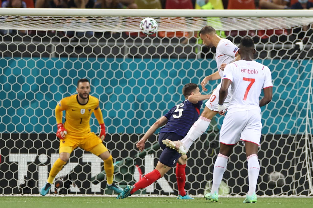 Euro 2020: Watch France vs Switzerland as Switzerland shock the French Legionnaires as Seferovic heads them front in the 16th minute.