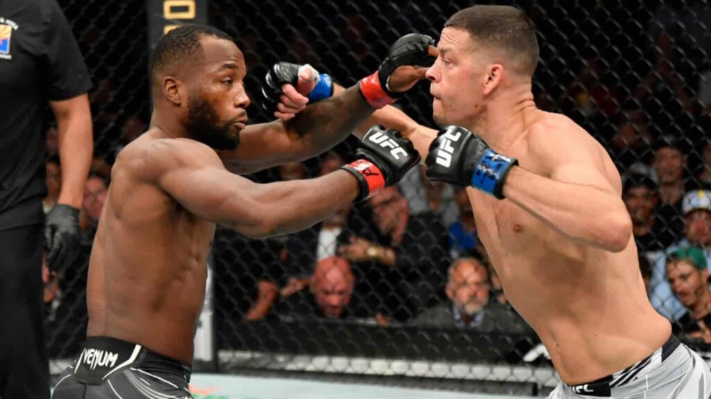 Nate Diaz and Leon Edwards