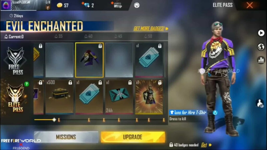 Free fire Elite pass