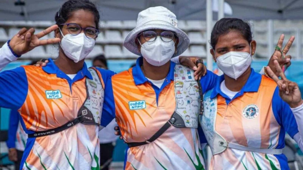 Indian women's recurve team