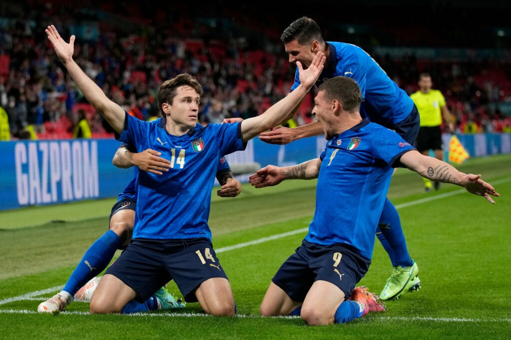 Euro 2020 Italy Vs Austria - Federico Chiesa gives Italy the lead in extra time, with Pessina doubling shortly afterwards