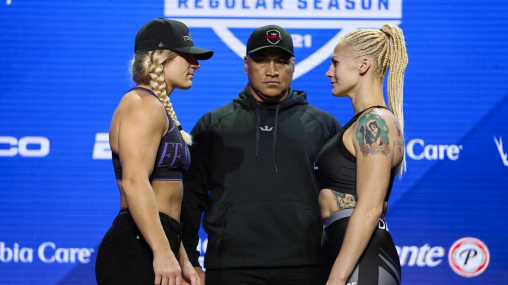 Cindy Dandois and Kayla Harrison