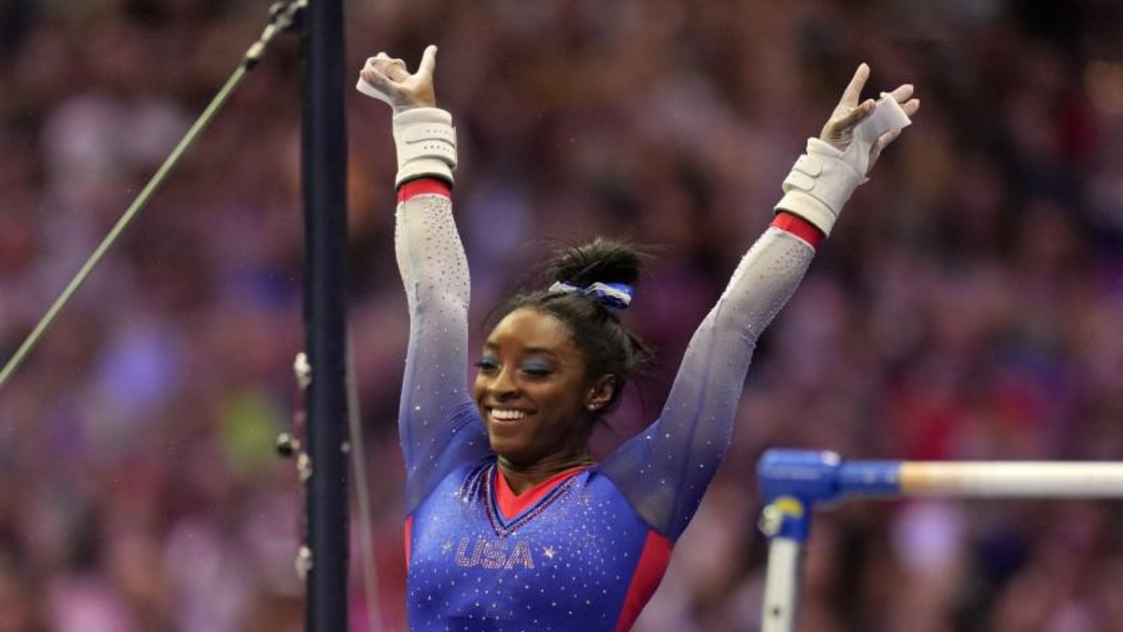 “I would’ve taken it!”: Simone Biles given colouring book on flight back from White House Ceremony