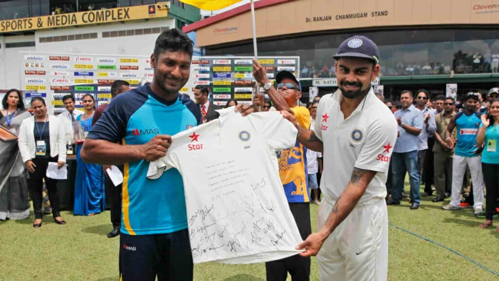 Kohli and Sangakkara