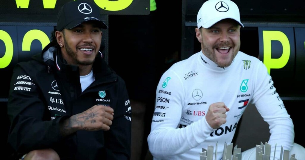 Lewis Hamilton on Valtteri Bottas