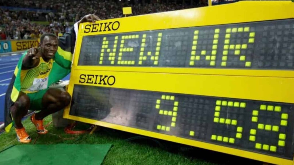 The World Record made by Usain Bolt