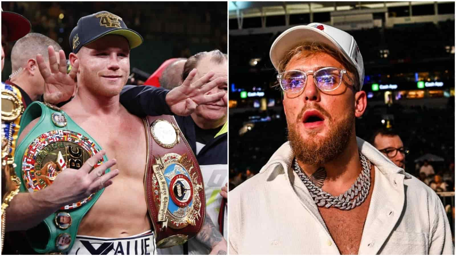 “I could be fighting Canelo Alvarez,” Jake Paul hints that he might fight boxing superstar for the world title next