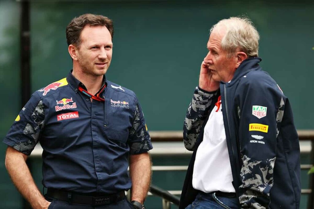 Christian Horner and Helmut Marko