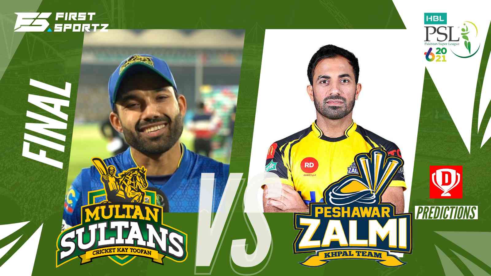 PSL 2021 Final: MUL vs PES Dream11 Team Prediction, Fantasy Cricket Tips and Playing 11 Updates