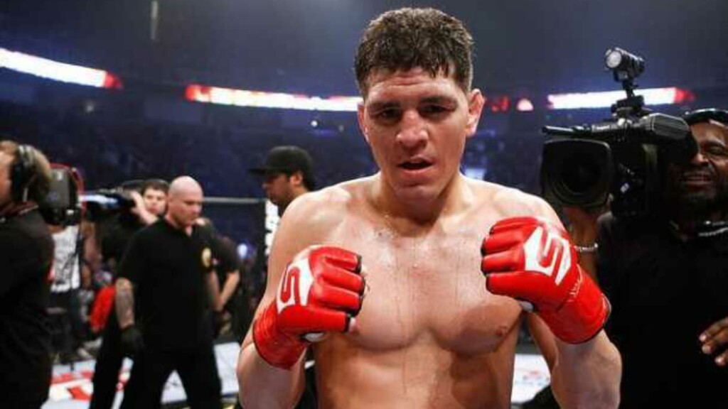 Nick Diaz boxing