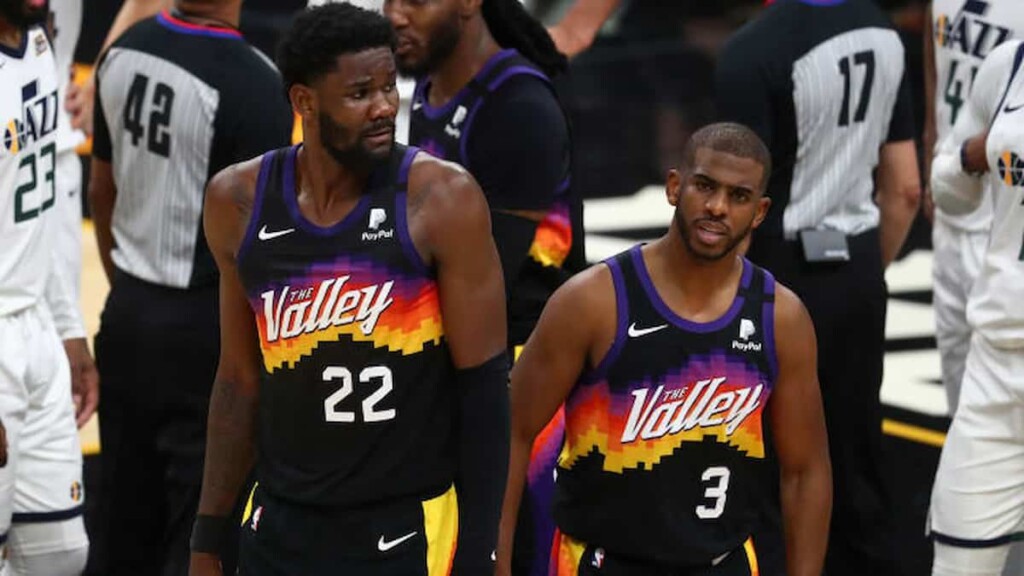 Chris Paul Deandre Ayton Suns vs Clippers Game 2