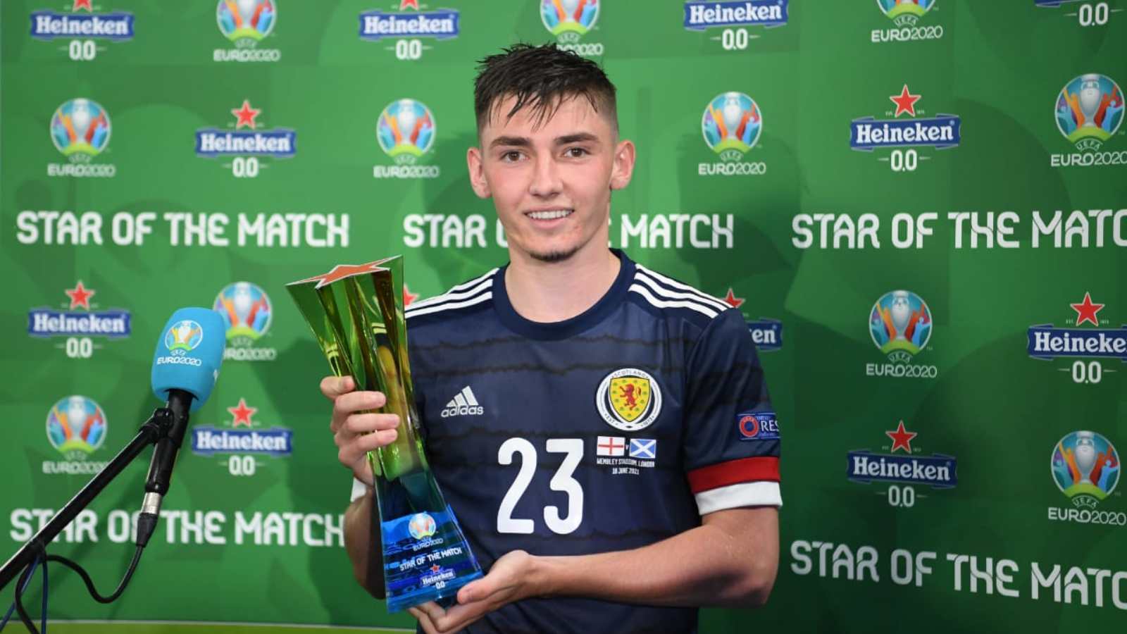 Billy Gilmour would be unavailable for selection for Scotland in their all important Euro 2020 group game against Croatia