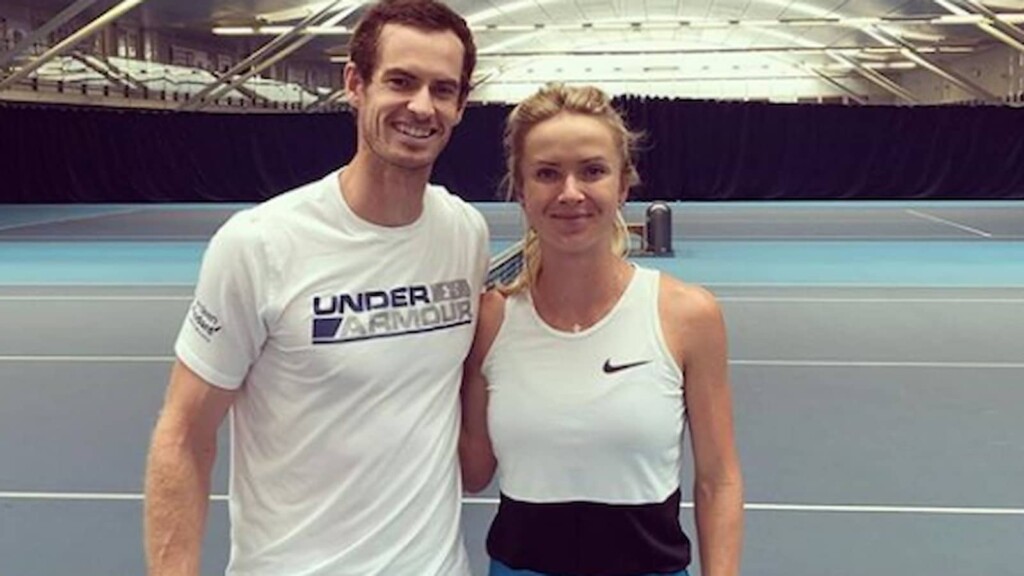 Andy Murray and Elina Svitolina