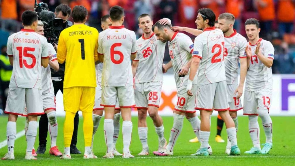 Goran Pandev's 122nd and final game for North Macedonia