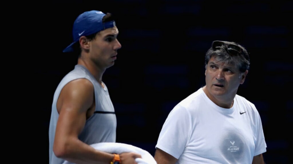 Toni Nadal and Rafael Nadal