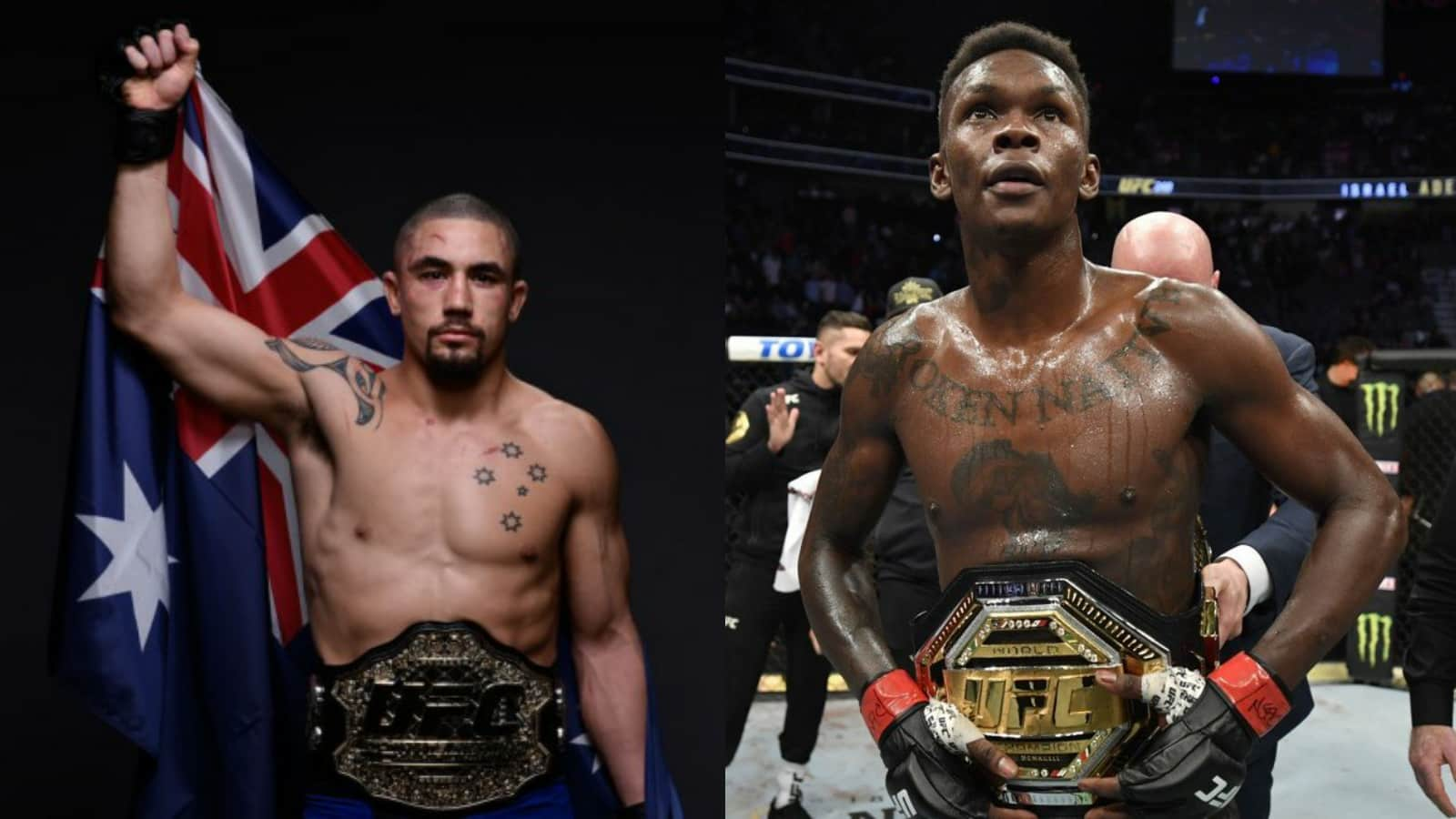 “I might not be a god to you, but I baptized you,” Israel Adesanya slams Robert Whittaker for criticizing his UFC 263’s performance