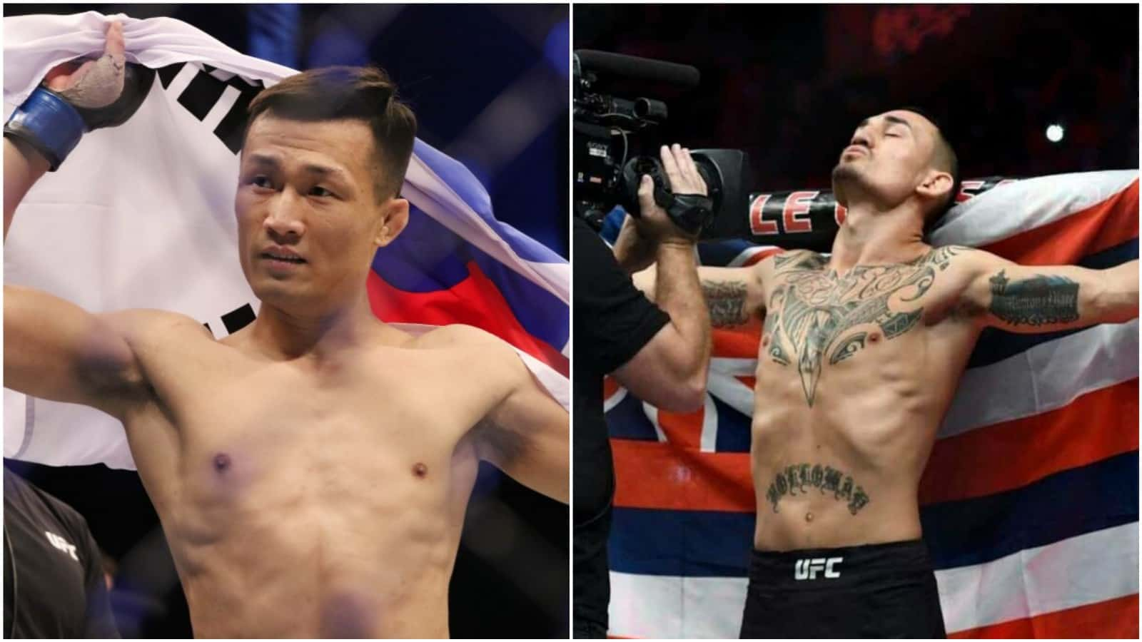 “Max, he doesn’t have punching power, I can beat him,” Chan Sung Jung calls out Max Holloway after his win at UFC Vegas 29