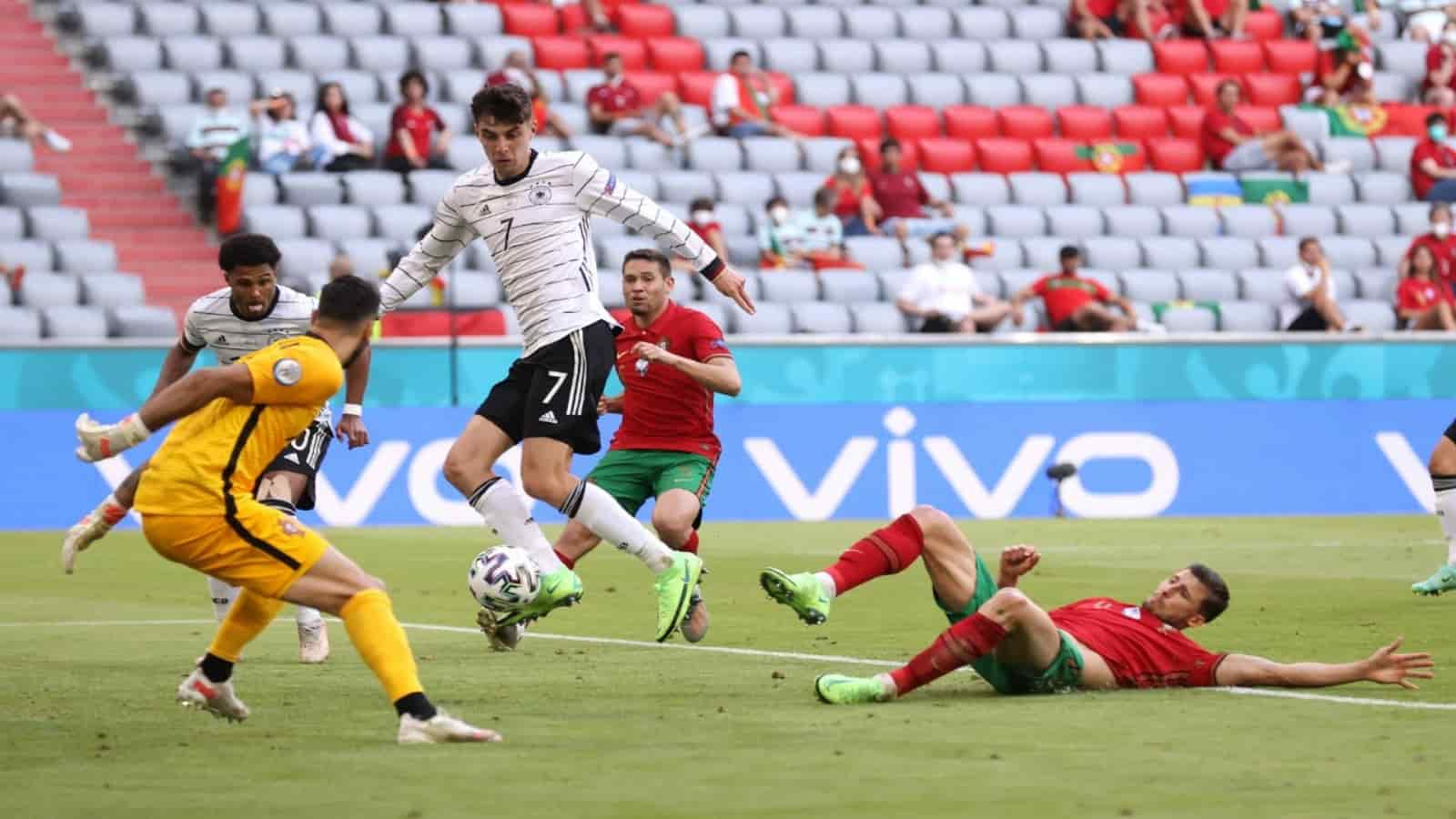 Euro 2020 – Germany vs Portugal – Watch – Kai Havertz and Robin Gosens make it 4 for Germany in the second half; Diogo Jota gets the second for Portugal