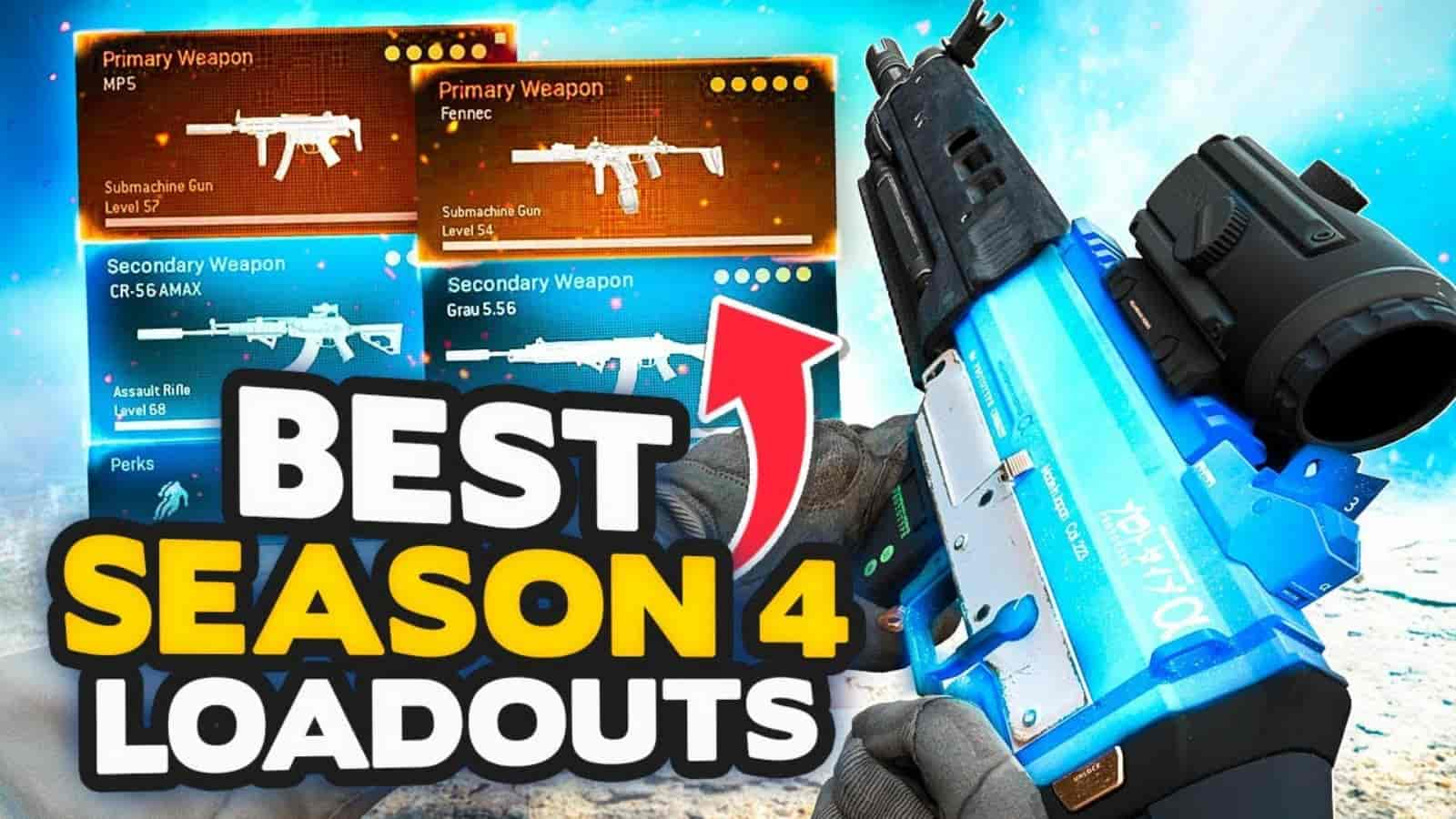 Top 5 Best Loadouts for Call of Duty Warzone Season 4