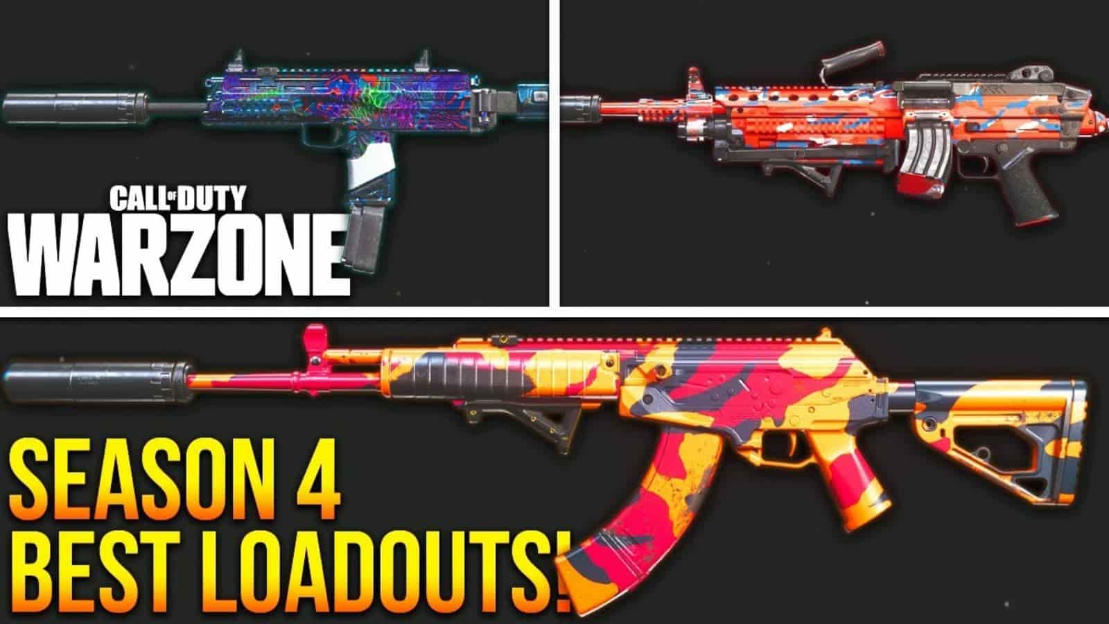 Top 5 Best Loadouts for Call of Duty Warzone Season 4