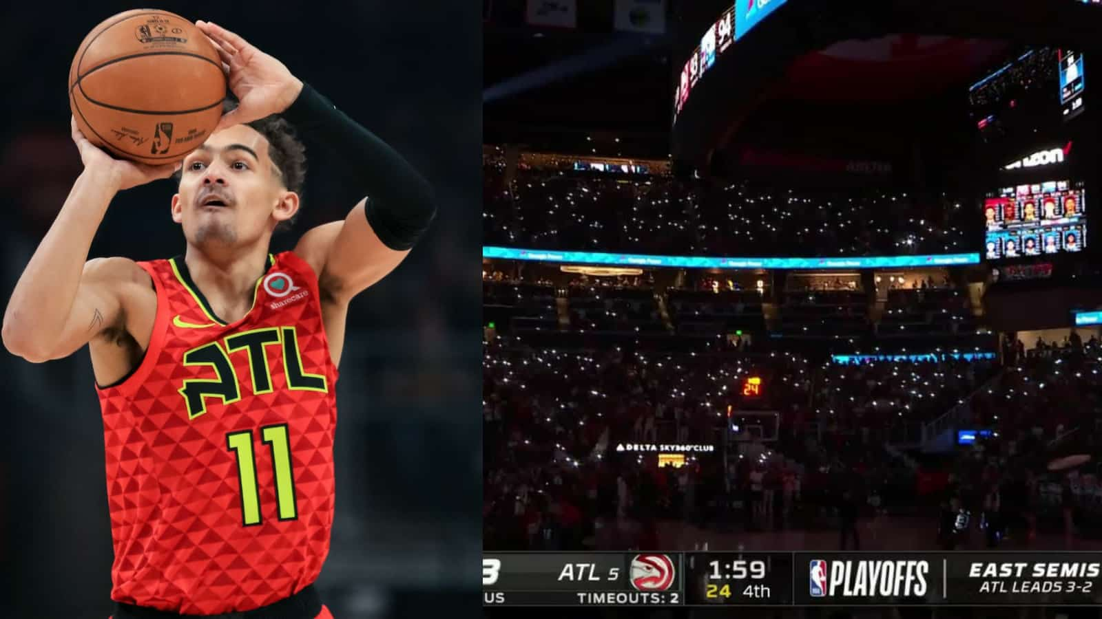 Twitter reacts to lights out in crucial moment of Atlanta Hawks vs Philadelphia 76ers Game 6