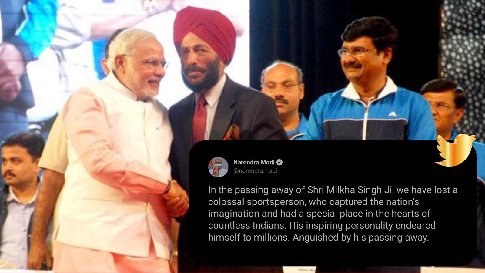 PM Narendra Modi, Sania Mirza, Sachin Tendulkar pay heartfelt tribute as Milkha Singh passes away