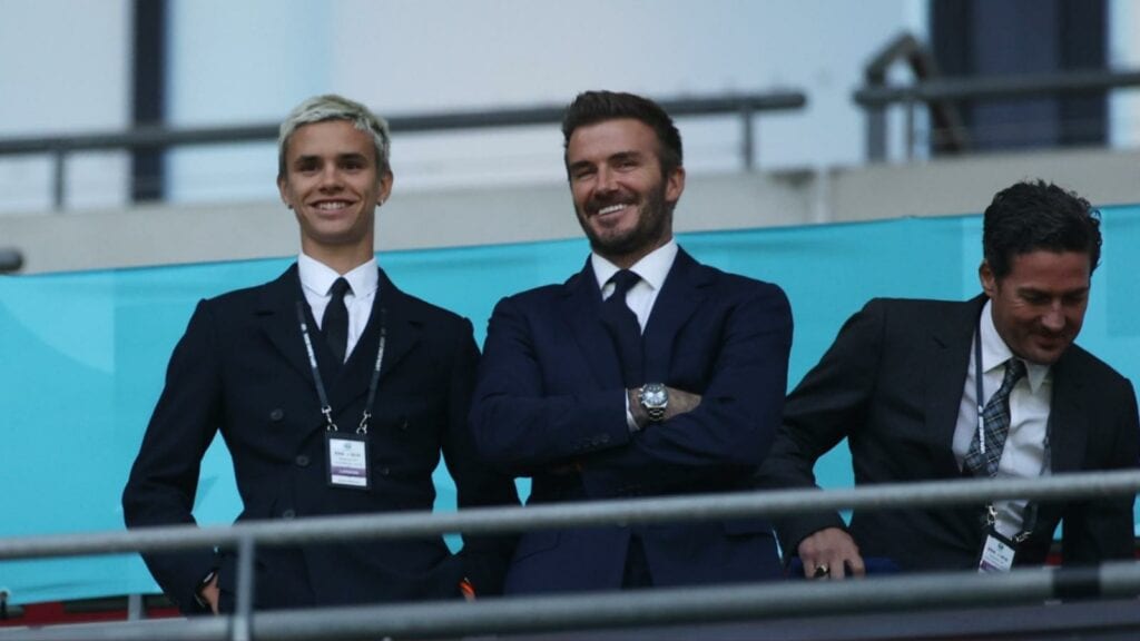 David Beckham in attendance