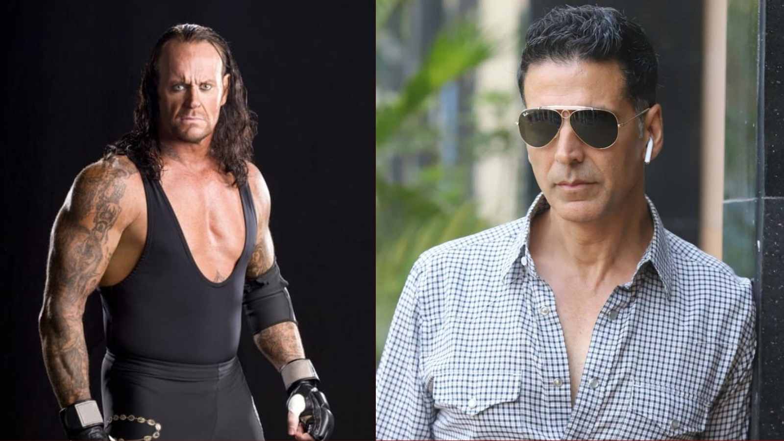 The “Real” Undertaker challenges Akshay Kumar to a rematch; The Bollywood actor replies back