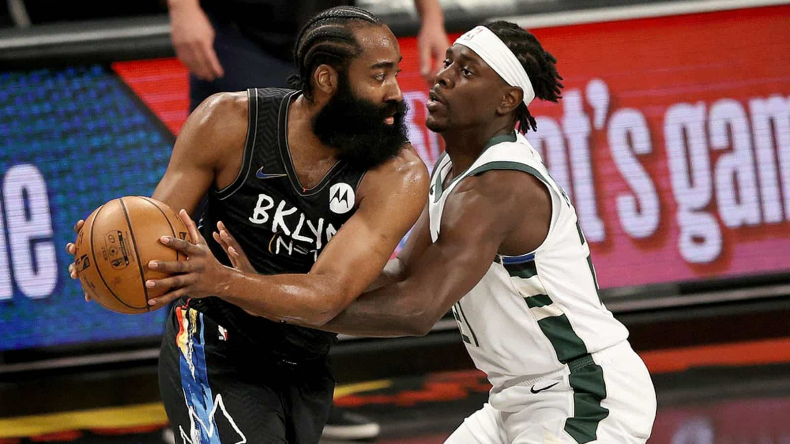 WATCH: James Harden feels pissed at Giannis Antetokounmpo’s free throw pattern