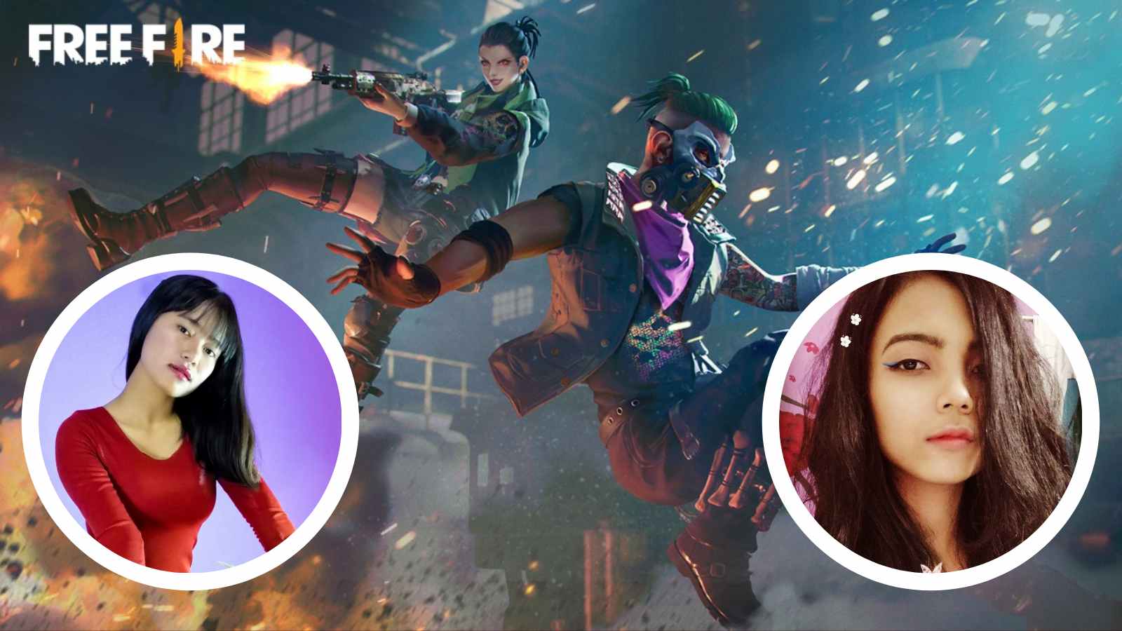 Top 5 most earning Female Free Fire content creators (YouTubers) with beauty and skill