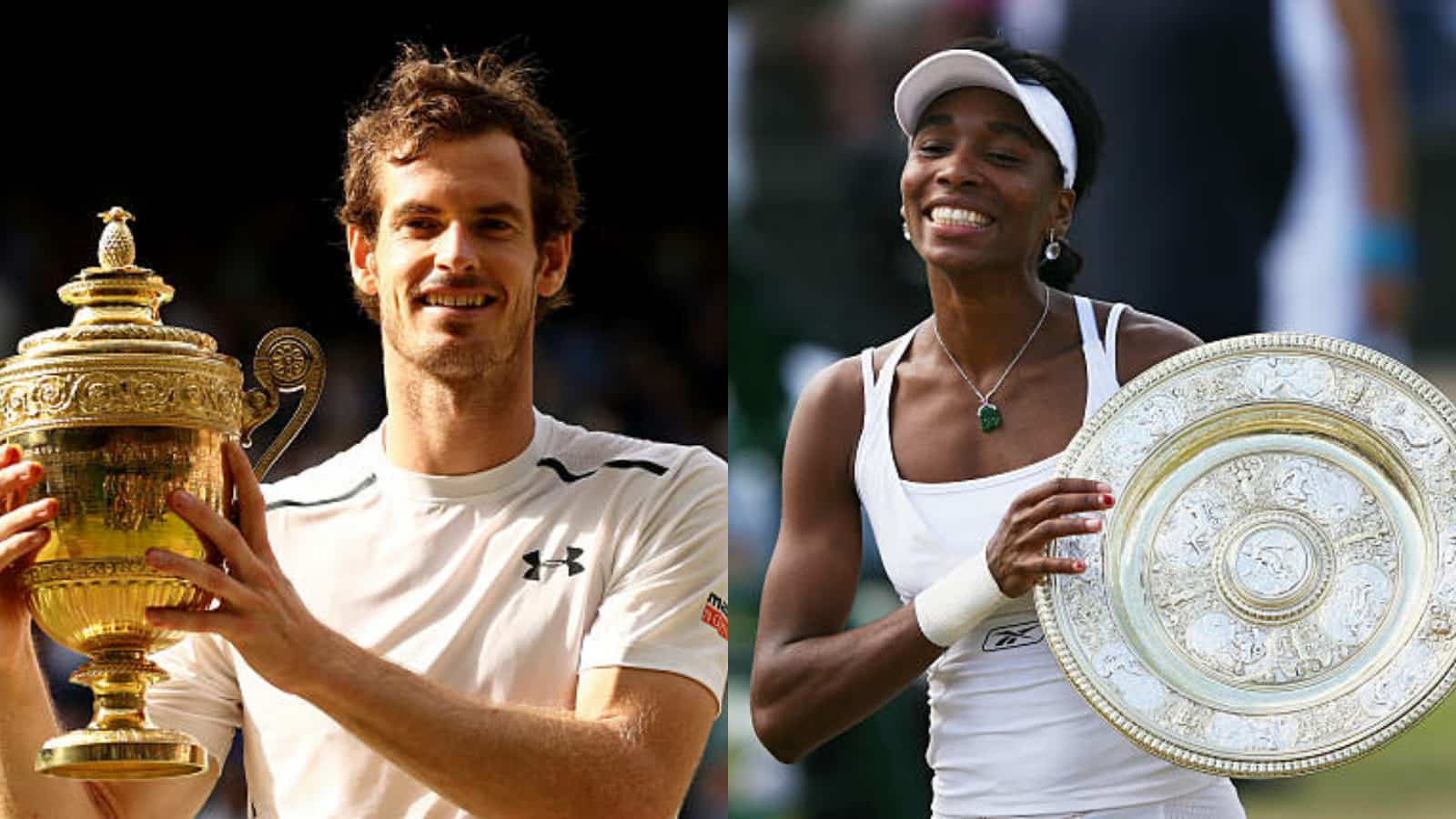 Former Champions Andy Murray and Venus Williams given wild cards for Wimbledon 2021