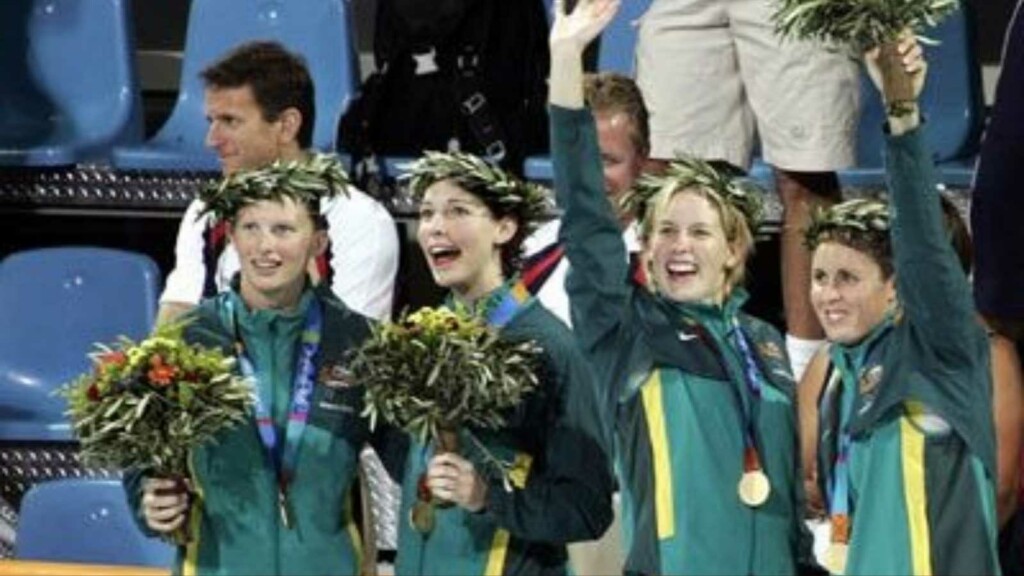 Australian team at Athens Olympics