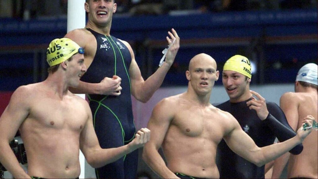 Australian team at Sydney Olympics