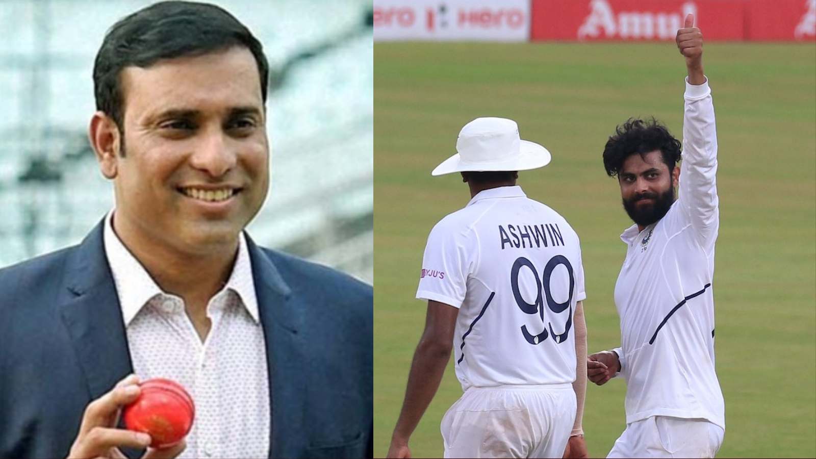 WTC Final: VVS Laxman picks Jadeja at seven and Ashwin at eight in his playing XI against New Zealand