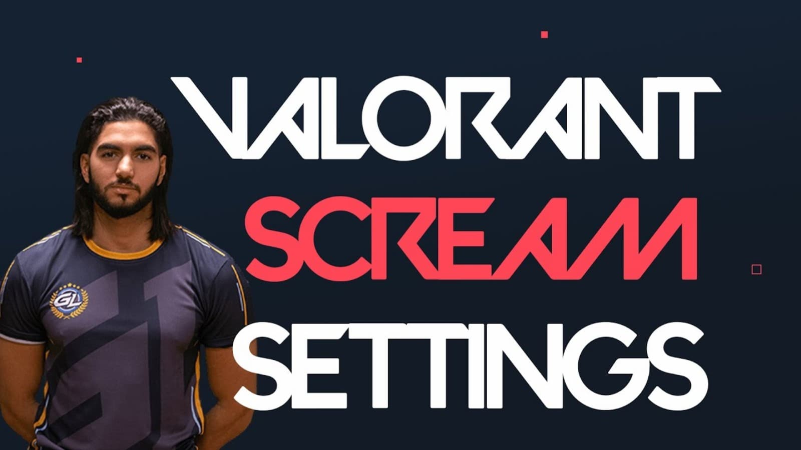 ScreaM Valorant Settings, Crosshair, Key bindings, and PC Specs