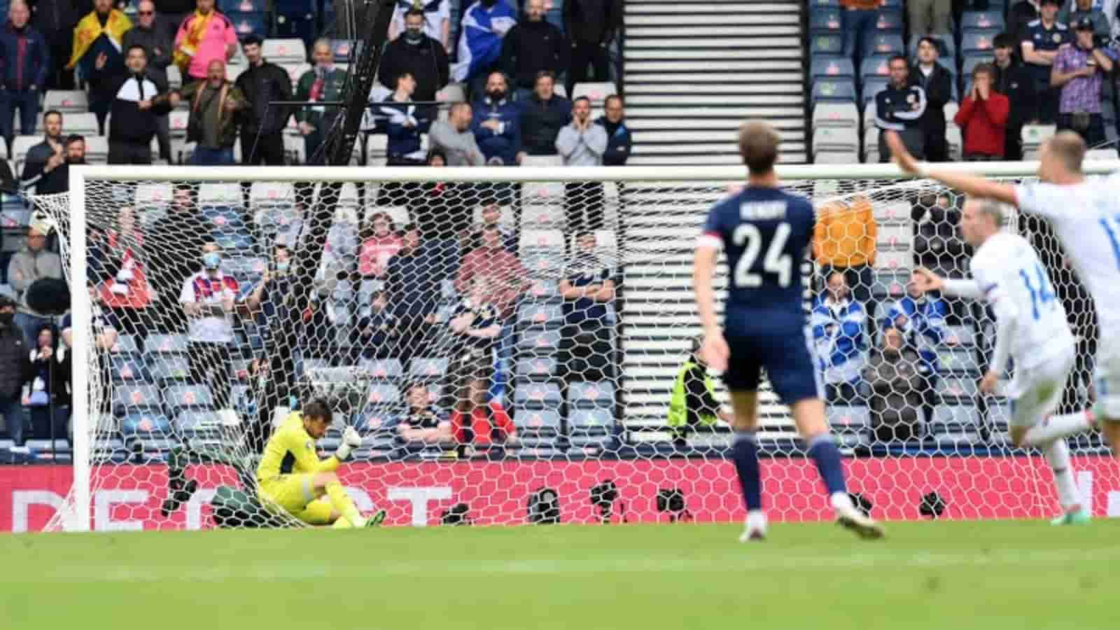 WATCH: EURO 2020- Patrik Schick scores ‘Goal of the Tournament’ against Scotland