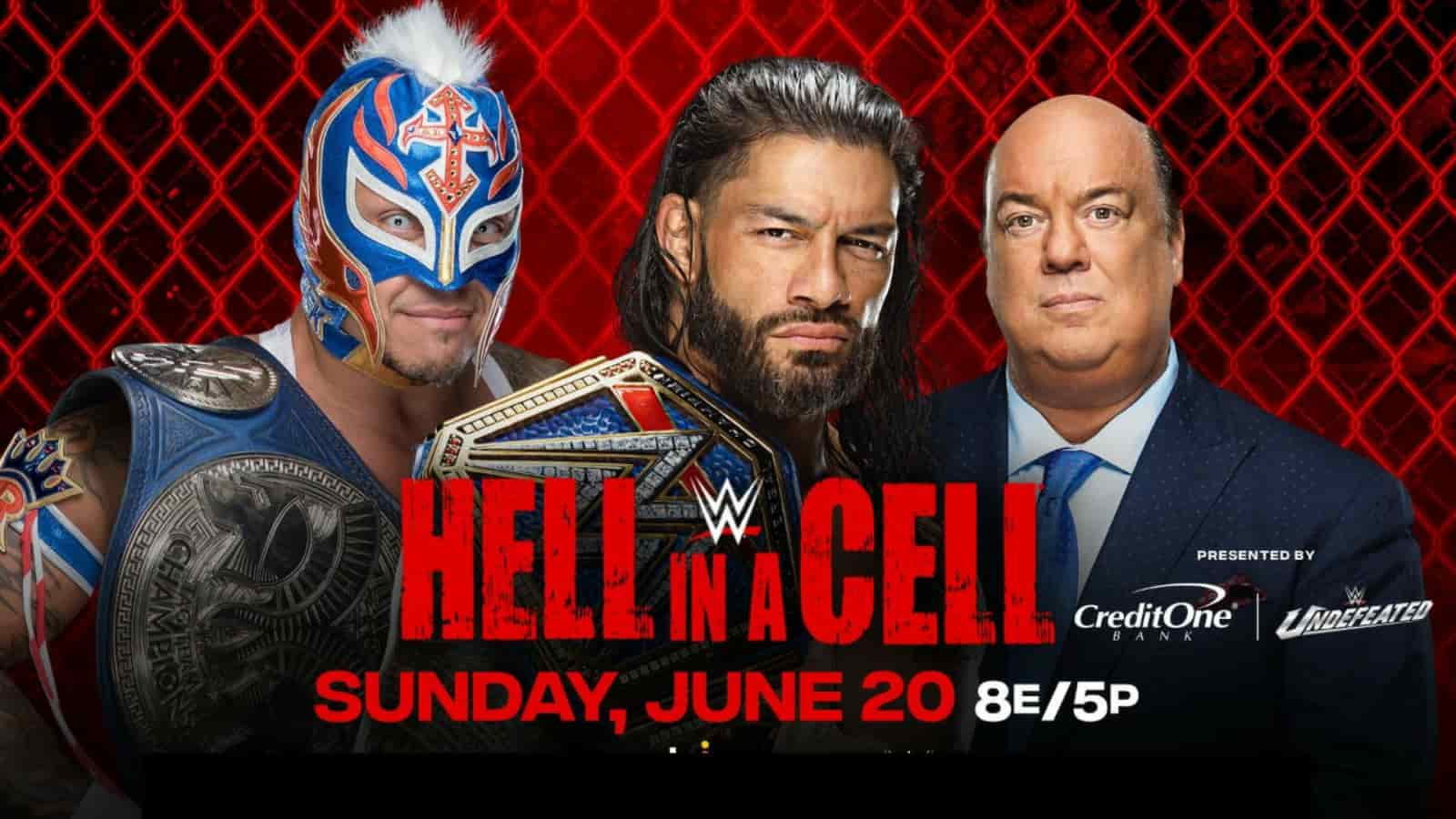 WWE Universal Champion Roman Reigns accepts Rey Mysterio’s challenge for Hell in a Cell 2021