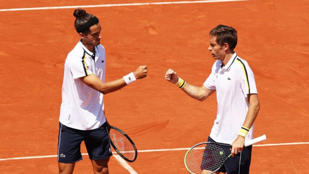 Pierre-Hugues Herbert and Nicolas Mahut