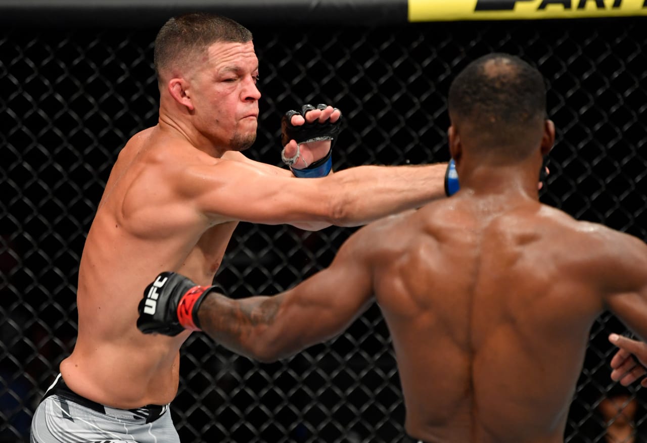 UFC 263: Leon Edwards beats Nate Diaz via. unanimous decision after late scare from Diaz