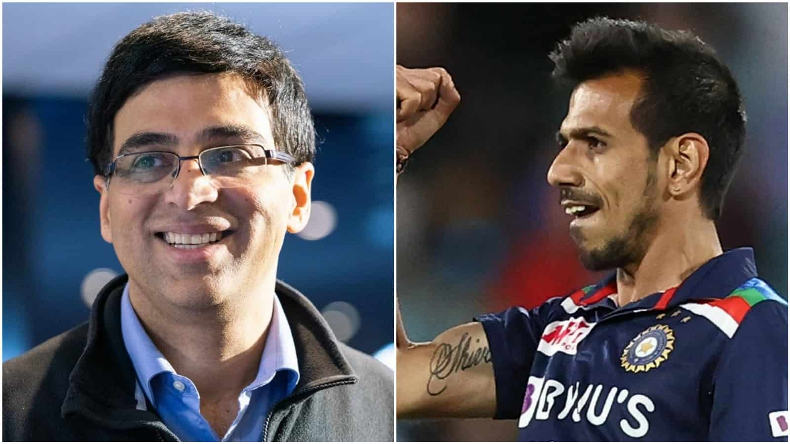 Indian Cricket Team Spinner Yuzvendra Chahal All Set to Play Against Grandmaster Vishwanathan Anand