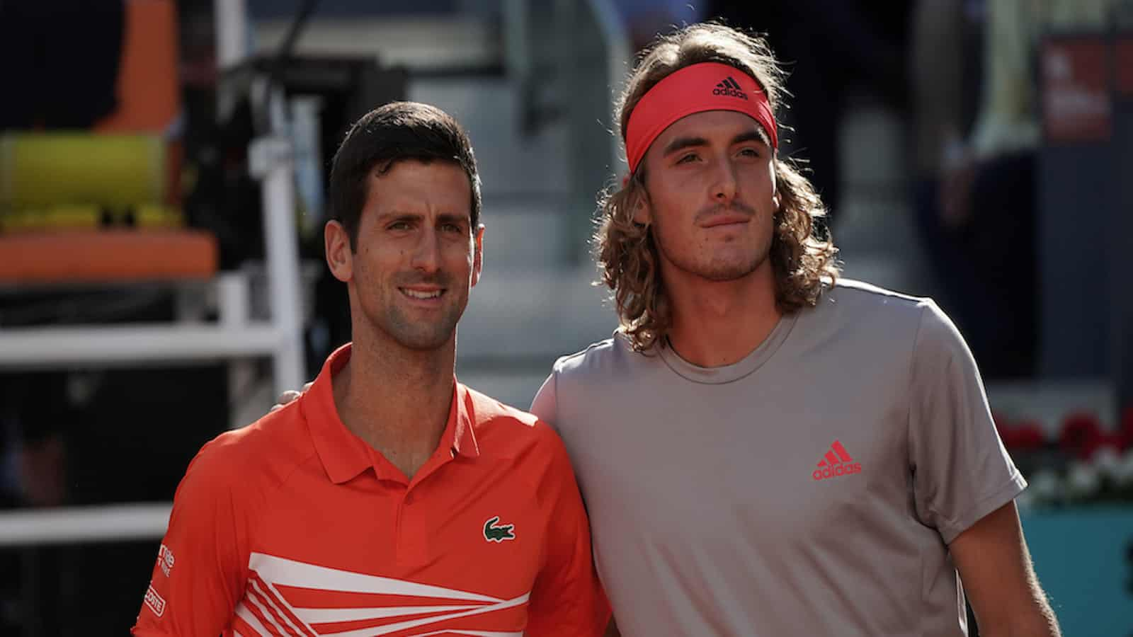 Has Stefanos Tsitsipas defeated Novak Djokovic at a Grandslam?