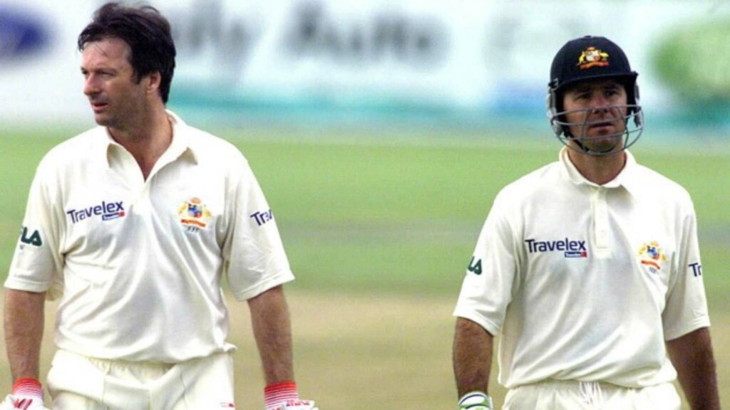 Steve Waugh and Ricky Ponting