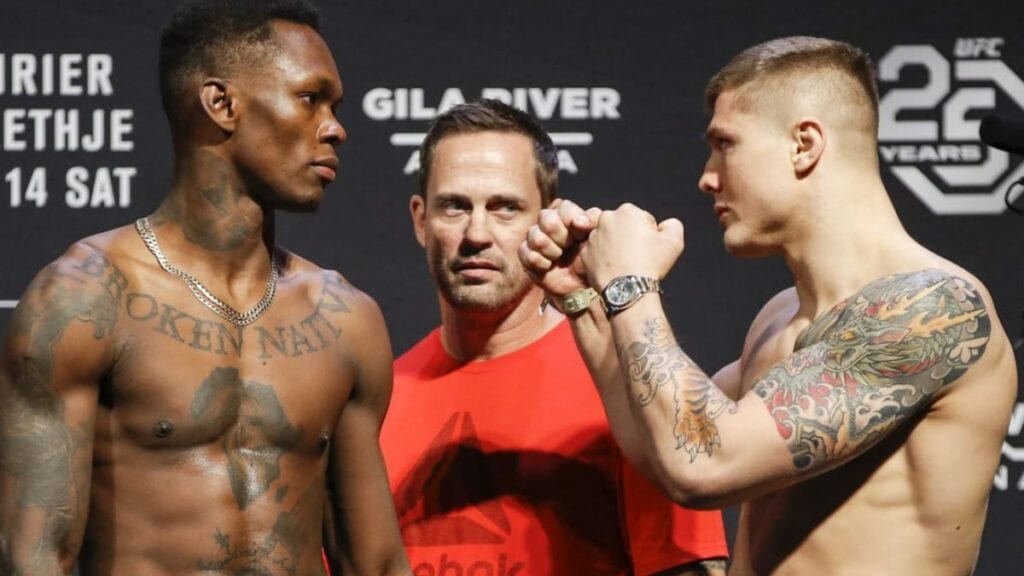 Israel Adesanya vs Marvin Vettori 1