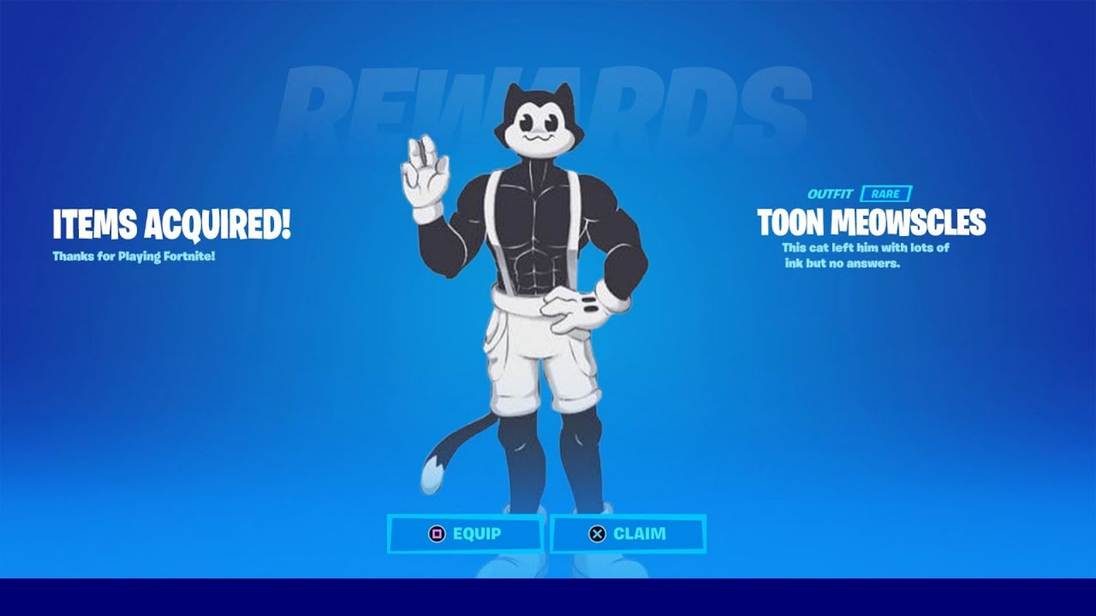 Fortnite Toon Meowscles