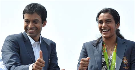 Pullela Gopichand and PV Sindhu