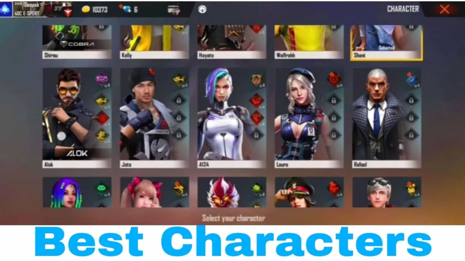 Top 5 Most Expensive Characters In Free Fire After OB28 Update