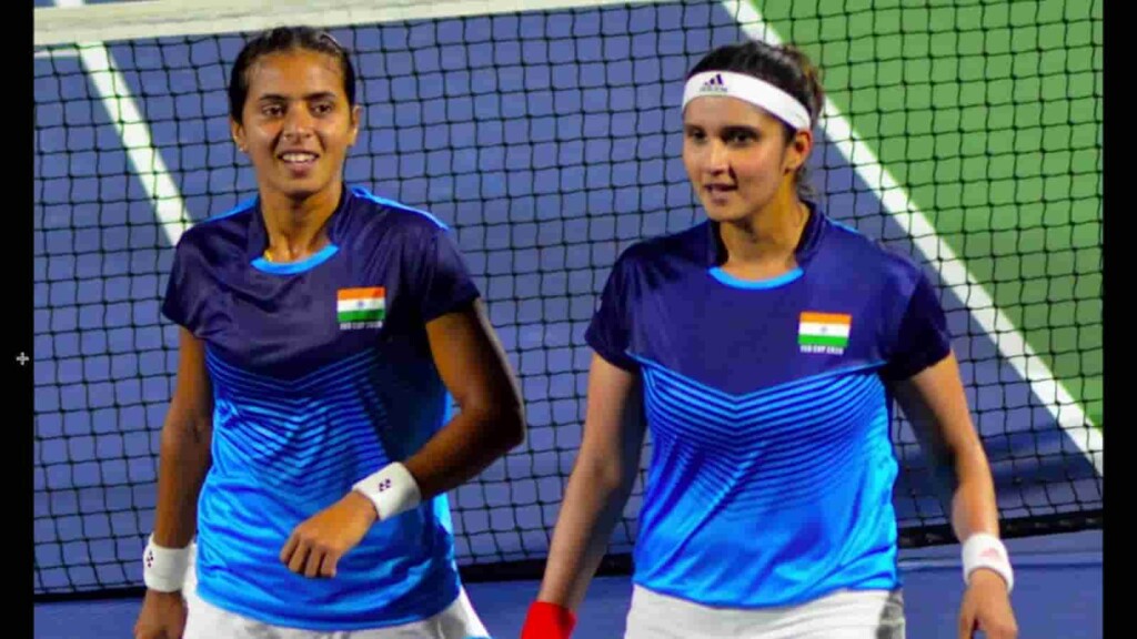 Ankita Raina, Sania Mirza