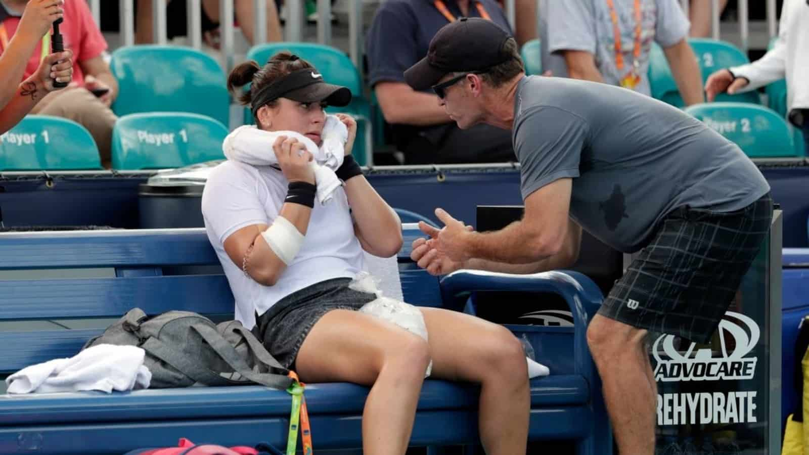 Bianca Andreescu announces split with long-time coach Sylvain Bruneau