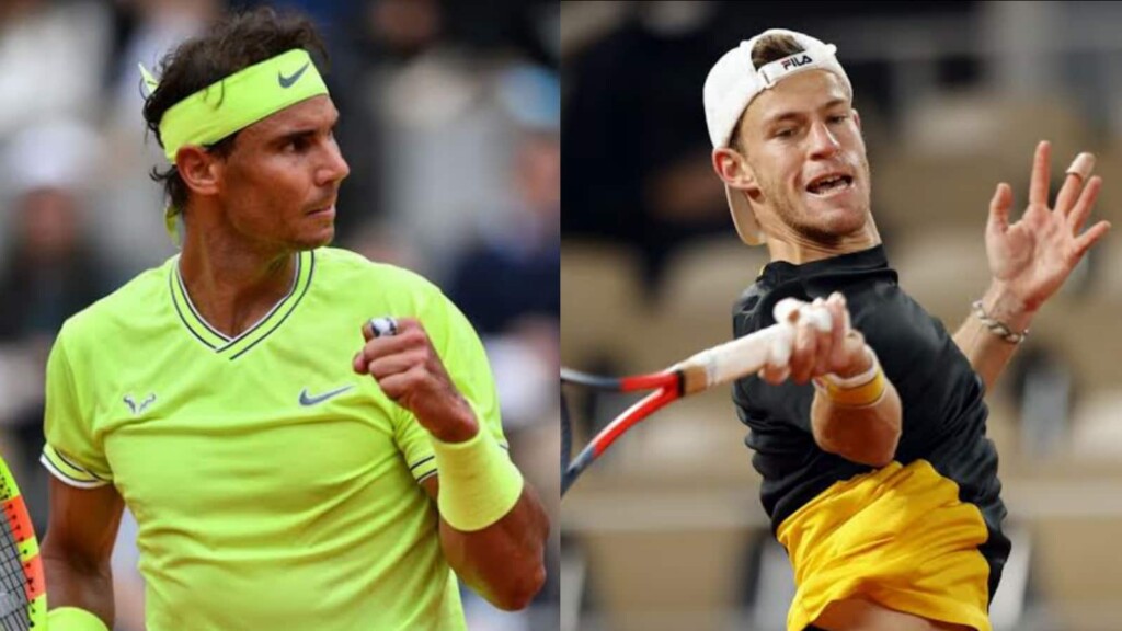 Rafael Nadal and Diego Schwartzman